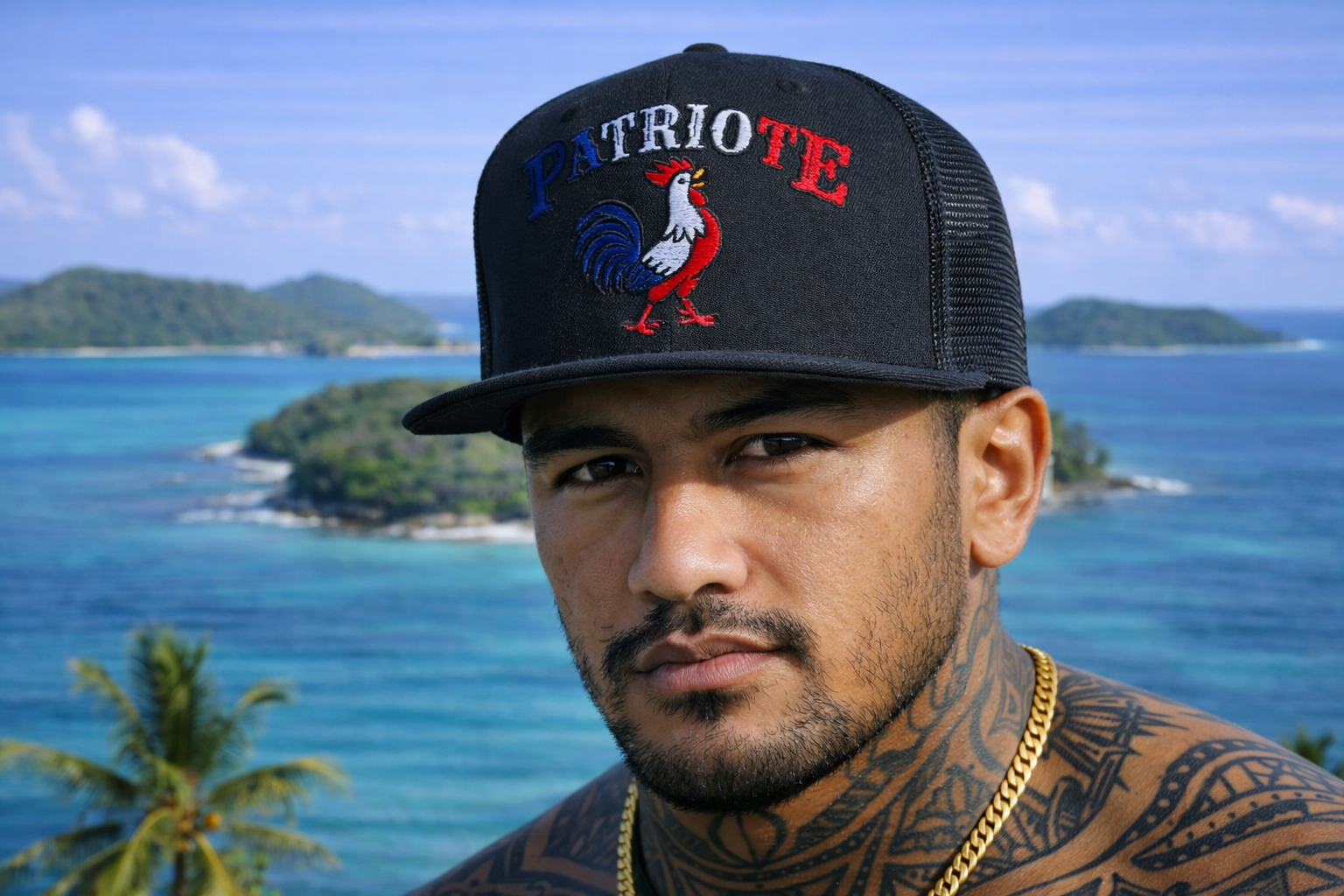 Casquette personnalisées  Patriote Francais.