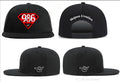 snapback noir style 986 Uvea mo Futuna représente.